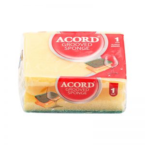 Acord Oluklu Bulaşık Süngeri