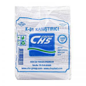 Chs Plastik Karıştırıcı Şeffaf 1000 Li