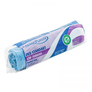 Kazanç Eko Standart Çöp Poşeti 140 Gr Mavi Battal 72x9