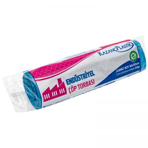 Kazanç Endüstriyel Çöp Poşeti Mavi Jumbo 500 Gr 80x110
