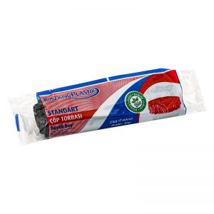 Kazanç Standart Çöp 80 Gr Siyah Büyük 65x80