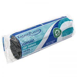 Kazanç Standart Çöp 80 Gr Siyah Orta 55x60