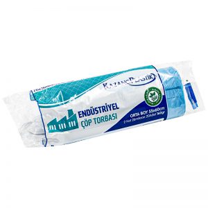 Kazanç Standart Çöp Poşeti 80 Gr Mavi Orta 55x60