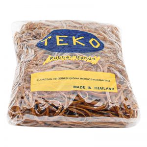 Teko Kauçuk Kasa Lastiği Kauçuk Paketleme Lastiği 1 Kg Ambalaj Lastiği