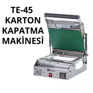 TE-45 Karton Tabak Kapatma Makinesi