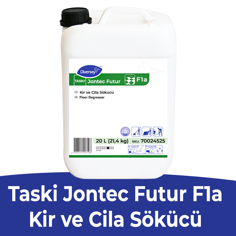 70024525 Diversey Taski Jontec Futur Kir ve Cila Sökücü 20 L