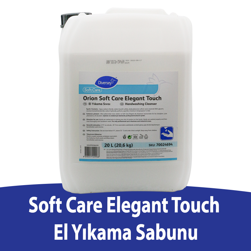 70024694 Diversey Soft Care Orion Elegant Touch El Yıkama Sabunu 20 L