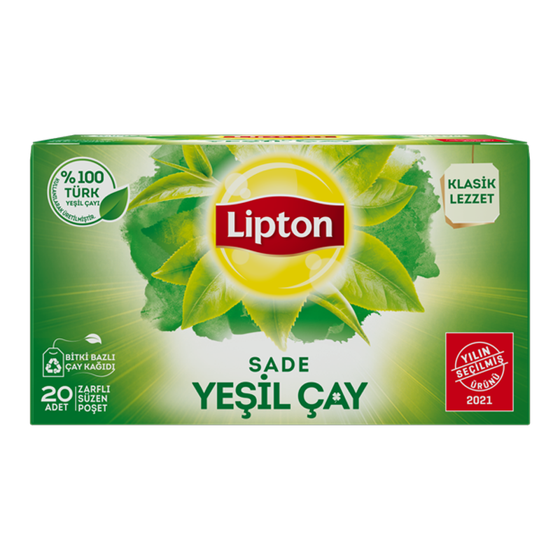 Lipton Sade Yeşil Çay 20'li Bitki Çayı