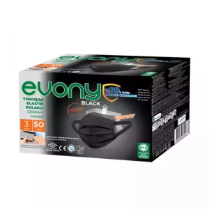 Evony 50'li Siyah Maske