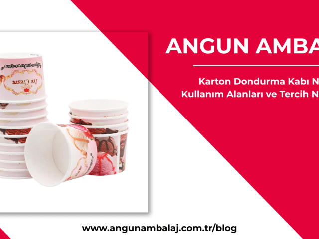Karton Dondurma Kabı ve Çeşitleri